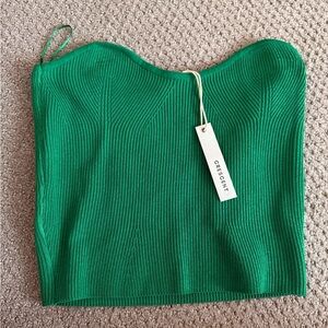 Crescent Emerald Knit Sweater